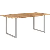 vidaXL Eettafel 180x90x76 cm massief acaciahout