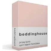 Beddinghouse Splittopper Hoeslaken Jersey-Lycra Lightpink-160 x 200/220 cm