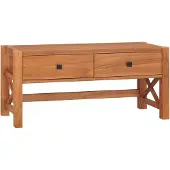 Möbelando Tv-meubel 100x40x45 cm teakhout