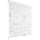 vidaXL Rolgordijn voor douche 140x240 cm splash online kopen
