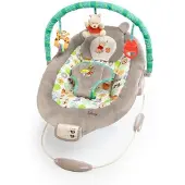 Disney Baby, Winnie the Pooh, schommelstoel met stippen en honingpotmotieven, model 60256