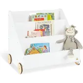 Pinolino Boekenkast voor kinderen met wielen Lasse
