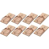 Ubbink 8x Rattenvallen/rattenklemmen 17 Cm Ongediertebestrijding - Ongediertevallen - Ongediertebestrijding