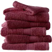 De Witte Lietaer Gastendoek Helene Beet Red (Set van 6)