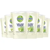 Dettol No-Touch Handzeep Navulling Aloë Vera & Bamboe (Hydrate) 250ml - 6 stuks - Voordeelverpakking