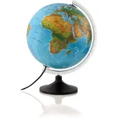 Atmosphere Solid Line B wereldbol Blauw Ø30 cm Nederlands