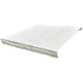 vidaXL Vervangingsdoek voor luifel 500x300 cm polyester crèmekleurig