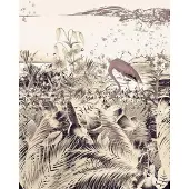 Komar Vliesbehang Digitale print vlies - Fantasia Light - Afmeting 200 x 250 cm (1 stuk)