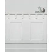 Overig Fotobehang Pure Wall - Wit - 2,50m X 200cm