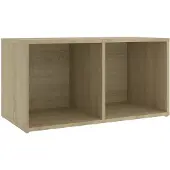 vidaXL Tv-meubel 72x35x36,5 cm bewerkt hout sonoma eikenkleurig