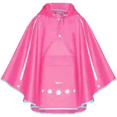 Playshoes Regenponcho Opvouwbaar Roze Junior Maat M