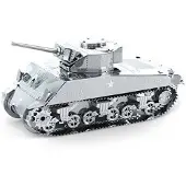 Metal Earth bouwpakket Sherman Tank