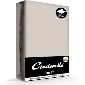 Cinderella Single-Split Hoeslaken - Taupe 180x200