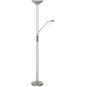Highlight Klassieke Leeslamp Luna Nikkel Ø 26cm