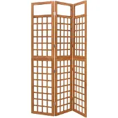 vidaXL Kamerscherm/trellis met 3 panelen 121x180,5 cm vurenhout