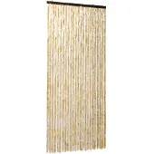 vidaXL Vliegengordijn 100x220 cm chenille beige