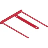 BANKERS BOX archiefbinder - inclusief 50 label - doos van 100 stuks - rood
