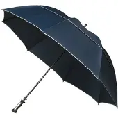 Falcone - XXL Storm Paraplu - Ø 140 cm - Groot - Windproof - Blauw