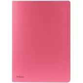 Esselte inlegmap van dossierkarton met 10 mm overslag A4 roze (100 stuks)