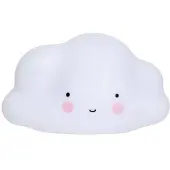 A Little Lovely Company Medium-colored Cloud Lamp Transparant