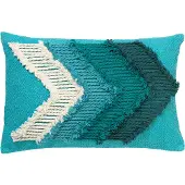 Dutch decor - ARROW - Sierkussen van katoen Aquarelle 40x60 cm - blauw
