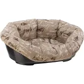 Ferplast Hondenmand - Sofa 6 - Inclusief Kussen - Bruin - 73x55xH27 cm