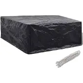vidaXL Tuinmeubelhoes met 10 oogjes 260x260x90 cm