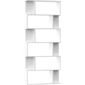 vidaXL Boekenkast / kamerscherm 80x24x192 cm bewerkt hout wit