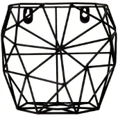 Tak Design hangmand Thanwa 15 x 13 cm staal zwart S