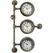 Clayre & Eef Wandklok 69x41x16 cm