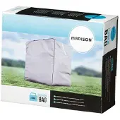Madison Kussentas voor lounge Grijs 80x80x60cm grijs Polyester Madison Tuinmeubelhoes
