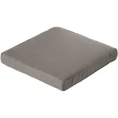 Madison Loungekussen Madison Luxe Rib Liver (73 x 73 cm)