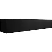 Meubella TV-Meubel - Zwevend - Mat zwart - 160x30x40 cm