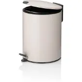 kela Prullenbak Mats met Pedaal Beige 5 liter