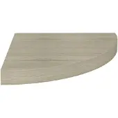 vidaXL Hoekschap zwevend 35x35x3,8 cm MDF eikenkleurig