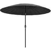 vidaXL Parasol met aluminium paal 270 cm antraciet