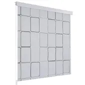 vidaXL Rolgordijn voor douche 80x240 cm vierkant online kopen