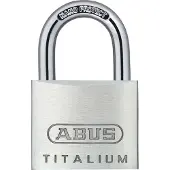 ABUS Hangslot titalium - 35mm - aluminium/beugel gehard staal met NANO-Protect (Verpakt in blister)
