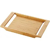 Point-Virgule Bamboo Dienblad - Met handgrepen - Design by Matthias De Ferm