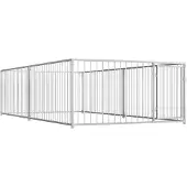 vidaXL Hondenkennel voor buiten 200x400x100 cm