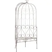 Möbelando Tuinbank 95 cm ijzer antiekbruin