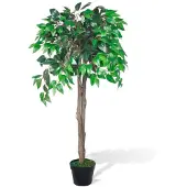 vidaXL Kunst vijgenboom met pot 110 cm