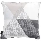 Madison Sierkussen 50x50 triangle grey met paspel
