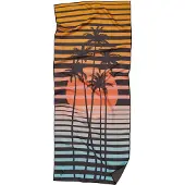 Nomadix Badhanddoek Sunset 75 X 180 Cm Polyester Geel/zwart