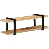 vidaXL Tv-meubel 130x40x40 cm massief mangohout