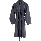 De Witte Lietaer Badjas Heren Gentle Dark Grey-XL