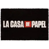 WAYS TOYS Grupo Erik Deurmat La Casa De Papel 60 Cm Pvc/kokosvezel Zwart