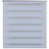 vidaXL Duo rolgordijn 120 x 230 cm wit online kopen