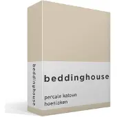 Beddinghouse Hoeslaken Percal Naturel-140 x 210/220 cm