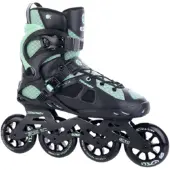 Tempish Ezza 90 Dames Skeelers – 4x90mm Wielen – Fitness Inline Skates – Zwart Groen – Maat 37